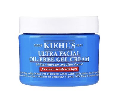 Зволожувальний гель-крем для обличчя без олій kiehl's ultra facial oil free gel-cream, 28 мл 0197 фото