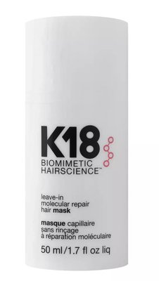 Незмивна маска для молекулярного відновлення волосся, K18 Leave-in molecular repair hair mask 50 мл 0600 фото