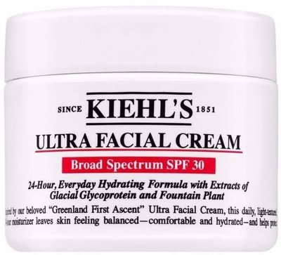 Увлажняющий крем с солнцезащитой Kiehl's Ultra Facial Cream SPF 30 50 мл. 0204 фото