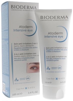 Bioderma Atoderm Intensive Eye Средство по уходу за кожей вокруг глаз 3в1 100ml 0137 фото