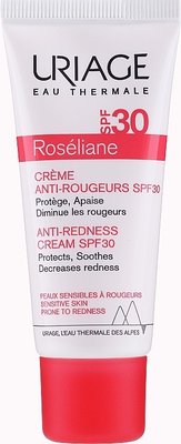 Сонцезахисний крем для обличчя проти почервонінь Uriage Roséliane Crème Anti-Rougeurs SPF 30 0456 фото