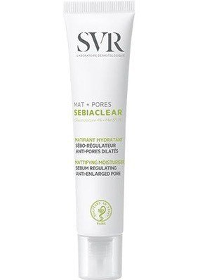 Крем SVR Sebiaclear Mat+Pores для лица матированный и разуживающий, для комбинированной и жирной кожи, 40 мл 0207 фото