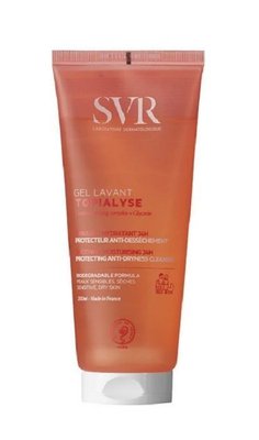 Очищаючий гель для душу SVR для сухої та чутливої ​​шкіри Topialyse Gel Lavant 200мл. 0108 фото