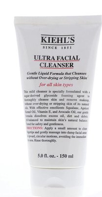 Ультра Фейшиал, очищуючий гель для обличчя, для всіх типів шкіри, 150 мл Kiehl’s 0361 фото