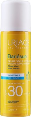Сонцезахисний спрей для обличчя і тіла Uriage Bariesun Dry Mist High Protection SPF30 200 мл 0462 фото