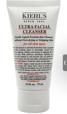 Ультра Фейшиал, очищуючий гель для обличчя, для всіх типів шкіри, 75 мл Kiehl’s 0363 фото