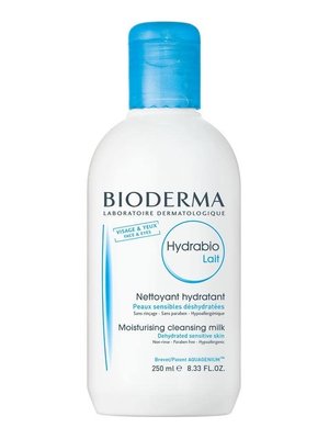 Bioderma Hydrabio Lait очищаюче молочко для дегідратованої шкіри 250мл. 0138 фото