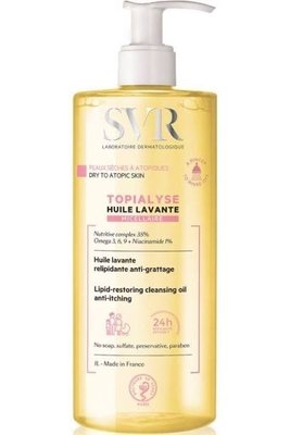 SVR - Очищающее мицеллярное масло-масло для тела - Topialyse Huile Lavante - 1l 0616 фото