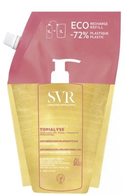 SVR - Очищаюча міцелярна олія для тіла - Topialyse Huile Lavante - 1l Eco Refill 0617 фото