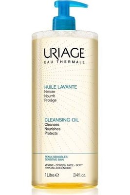 Uriage Xémose Cleansing Soothing Oil заспокоююча очищуюча олійка для обличчя та тіла 1 л. 0071 фото