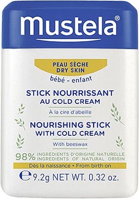 Питательный сток для губ и лица с колд кремом Mustela Bebe Nourishing Stick With Cold Cream 0621 фото