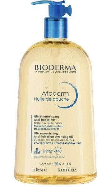 Масло-олія для душа Bioderma Atoderm Shower Oil 1000мл 0623 фото