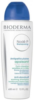 Шампунь Bioderma Node P Shampoing Antipelliculaire apaisant проти лупи для чутливої шкіри голови 400 мл. 0124 фото