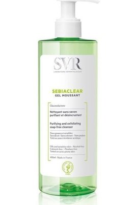 SVR - Отшелушивающий очищающий гель для кожи - Sebiaclear Gel Moussant 400ml 0329 фото