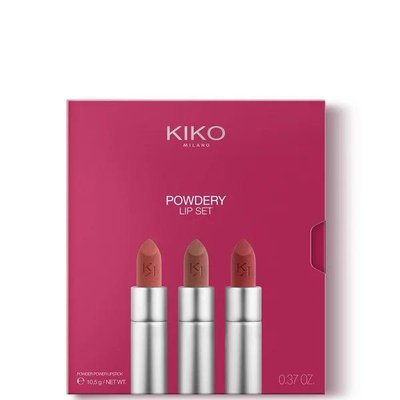Подарунковий набір матових помад Kiko Milano Powdery Lip Set 1035 фото