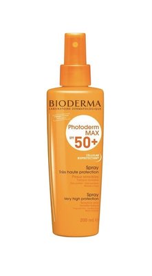 Солнцезащитный спрей Bioderma для чувствительной кожи spf 50+ 200 мл 0440 фото