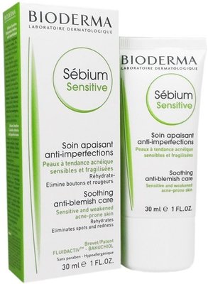 Заспокійливий засіб для проблемної шкіри Bioderma Sebium Sensitive 0192 фото