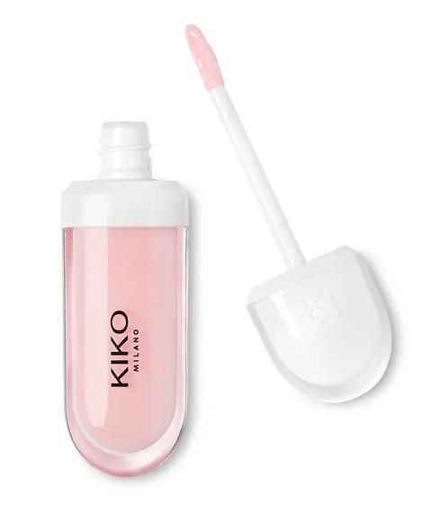 Блиск-крем для губ з ефектом збільшення об'єму Kiko Milano Lip Volume 01Tutu Rose, 6,5мл. 0802 фото