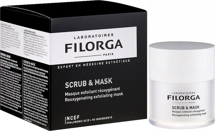 Скраб-маска для обличчя Filorga Scrub & Mask 55мл. 0295 фото