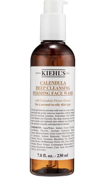 Очищувальна гель-пінка для обличчя Kiehl's Calendula Deep Cleansing Foaming Face Wash з календулою 230 мл. 0346 фото
