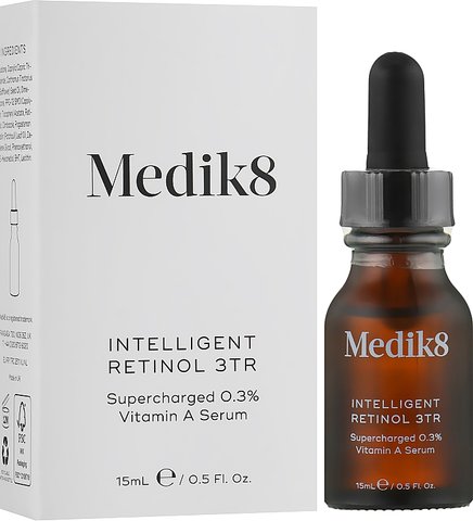 Нічна інтенсивна сироватка з ретинолом 0,3 % Medik8 Intelligent Retinol 3TR, 15мл. 1167 фото