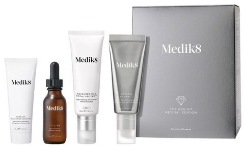 Набір для антивікового догляду за обличчям Medik8 The CSA Retinal Advanced Edition Kit 1217 фото