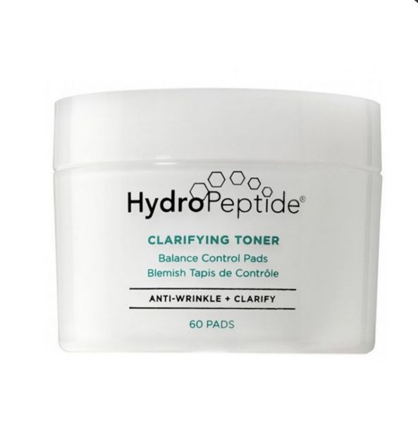 Тонер для обличчя очищуючий для проблемної шкіри Hydropeptide Clarifying Toner Pads 60шт. 0301 фото