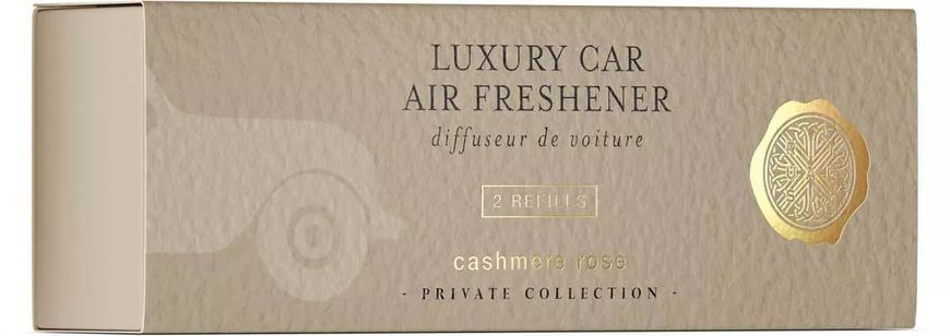 Автомобільний парфум Rituals Private Collection Cashmere Rose Car Air Freshener Refill, 2*3г.  1856 фото