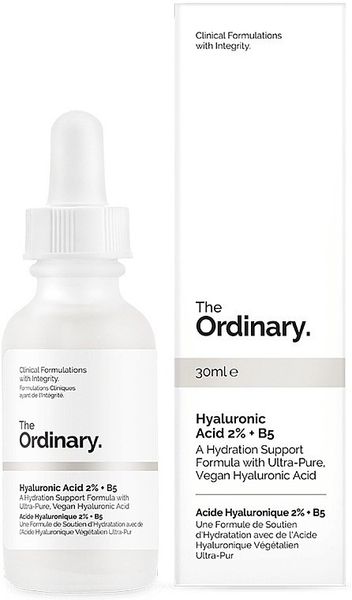 Сироватка з гіалуроновою кислотою The Ordinary Hyaluronic Acid 2% + B5, 30мл. 0153 фото