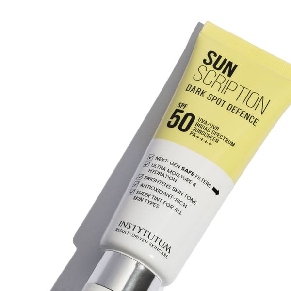 Сонцезахисний крем з освітлюючим ефектом Instytutum Sunscription Dark Spot Defence SPF50, 50мл. 1107 фото