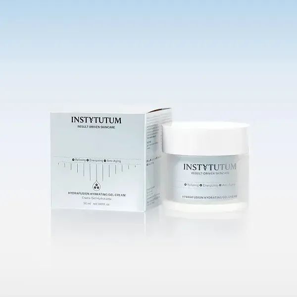 Зволожувальний гель-крем з 4 типами гіалуронової кислоти Instytutum HydraFusion Hydrating Gel Cream Next-Gen, 50мл. 1841 фото
