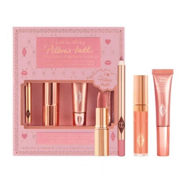 Подарунковий набір Charlotte Tilbury Pillow Talk Beautifying Lip And Cheek Secrets 0775 фото