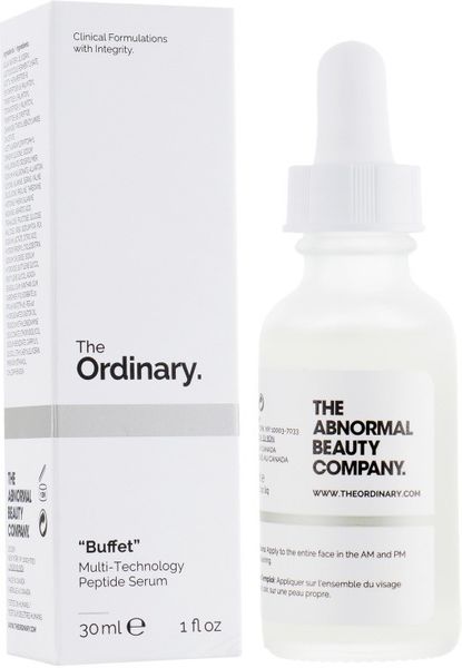 Пептидна сироватка для обличчя The Ordinary Buffet Multi-Technology Peptide Serum 30мл. 0155 фото