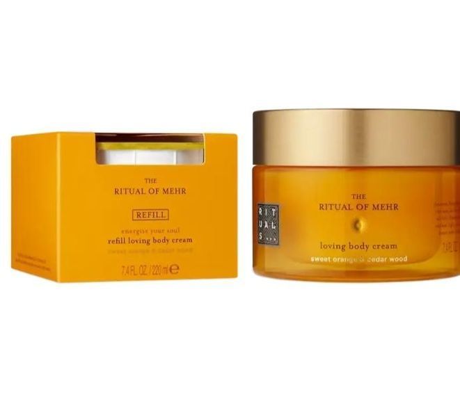 Крем для тіла Rituals The Ritual Of Mehr Body Cream and Refill Pack 2*220мл. 1011 фото