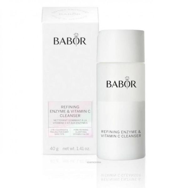 Очищаюча ферментна пудра з вітаміном С, Babor Refining Enzyme & Vitamin C Cleanser 40г. 0820 фото