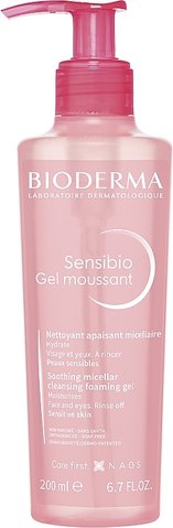 Очищаючий гель Bioderma Sensibio Cleansing Foaming Gel 200мл. 0111 фото