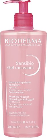 Очищаючий гель Bioderma Sensibio Cleansing Foaming Gel 500мл. 0112 фото