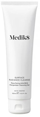 Очищувальний гель з АНА-кислотами та екстрактом мангостана Medik8 Surface Radiance Cleanse 150мл. 0279 фото