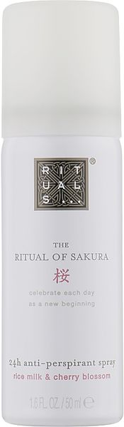 Дезодорант-антиперспірант спрей Rituals The Ritual Of Sakura Anti-perspirant Spray 50мл. 0388 фото