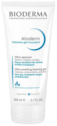 Очищаючий гель-мусс Bioderma Atoderm Intensive Gel Moussant 200мл. 0113 фото