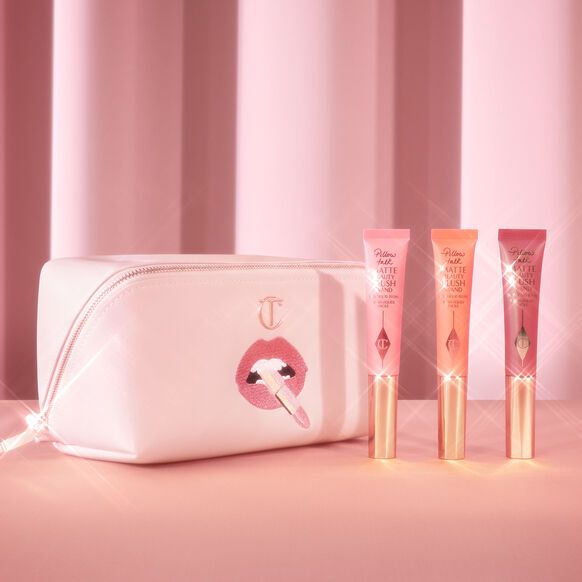 Лимитированная косметичка Charlotte Tilbury Pillow Talk Makeup Bag  0784 фото