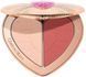Палетка для обличчя 2 в 1 Charlotte Tilbury Pillow Talk Beauty Soulmates Face Palette - Flawless Peach 1619 фото 1