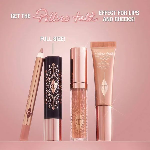 Лімітований набір Charlotte Tilbury Pillow Talk Lip And Cheek Kit - Pillow Talk Original 1620 фото