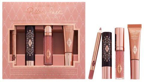 Лімітований набір Charlotte Tilbury Pillow Talk Lip And Cheek Kit - Pillow Talk Medium  1621 фото
