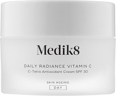 Дневной крем с витамином C и SPF 30 Medik8 Daily Radiance Vitamin C, 50мл. 1136 фото