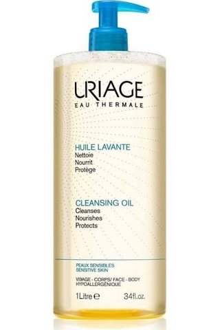 Очищувальна заспокійлива олія для лиця і тіла Uriage Xemose Cleansing Soothing Oil 1л. 0071 фото