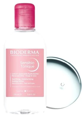 Успокаивающий увлажняющий тонизирующий лосьон Bioderma Sensibio Tonique 250мл. 1027 фото