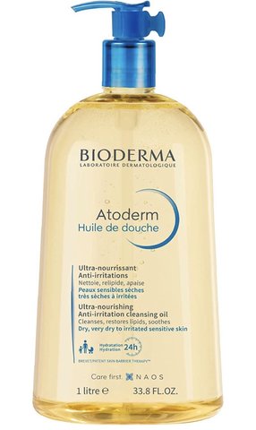 Зволожувальна олія для душу Bioderma Atoderm Shower Oil 1000мл. 0623 фото