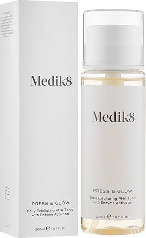 Тонік з РНА кислотами Medik8 Press&Glow 200мл. 1140 фото