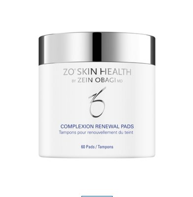 Салфетки для ухода за кожей лицо склонной к акне Zein Obagi Complexion Renewal Pads 60шт. 0274 фото